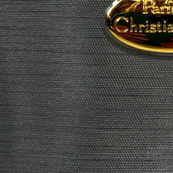 DIOR Bag Logo Bag Clutch Parfums Cosmetic Canvas Zip Tote Makeup Tech Organizer - Picture 10 of 13